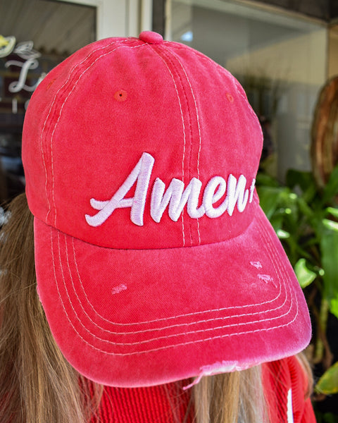 AMEN PATCH HAT - 3 COLORS