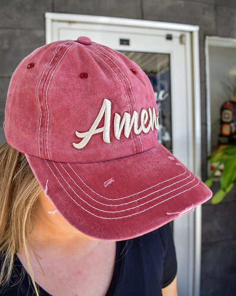 AMEN PATCH HAT - 3 COLORS