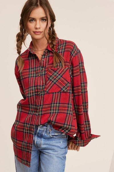 THE PERFECT PLAID SHACKET