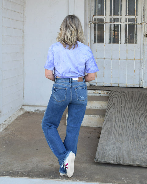 MR DISTRESSED DAD JEAN BY JUDY BLUE