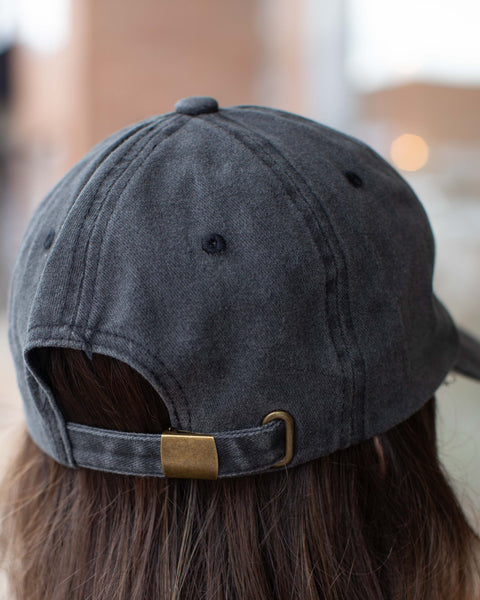 BOW EMBROIDERED CAP - 6 COLORS