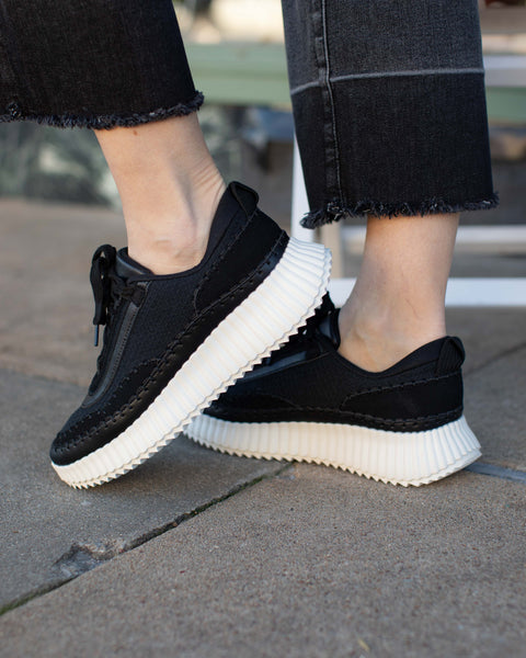 BLACK ADVENTURE PLATFORM SNEAKER BY CORKYS