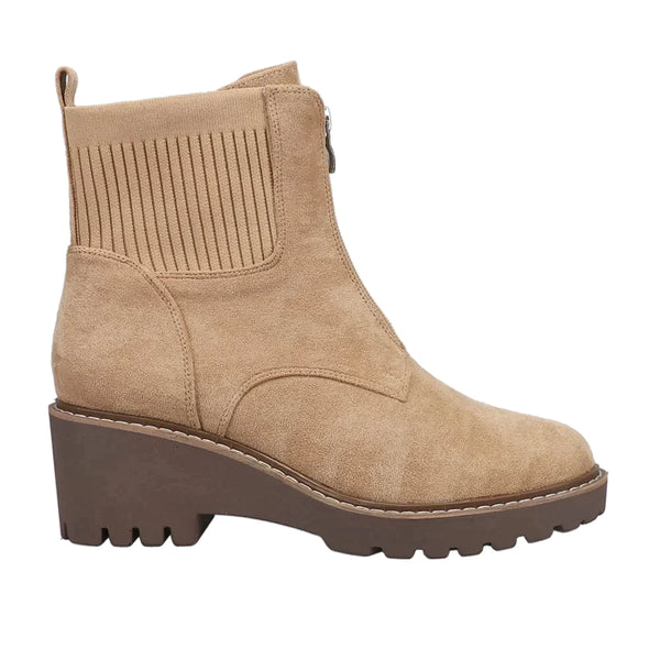 BOO CAMEL SUEDE BOOT BY CORKY'S - Salty Lime Boutique