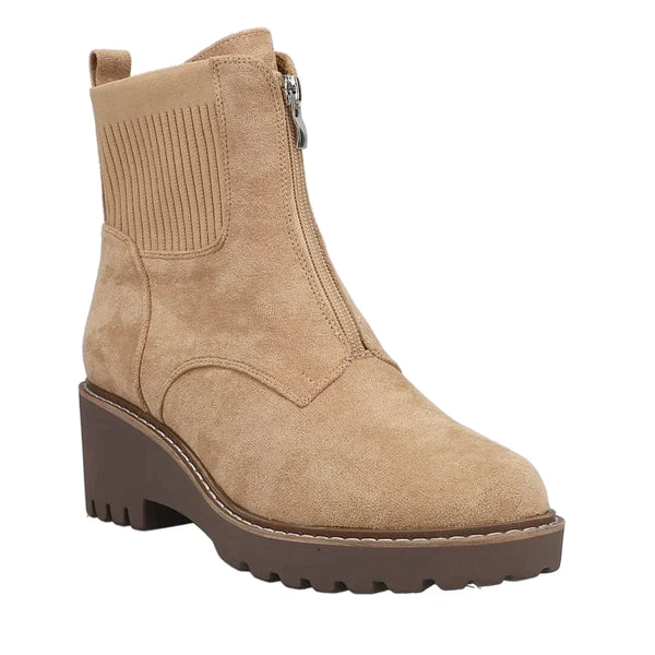 BOO CAMEL SUEDE BOOT BY CORKY'S - Salty Lime Boutique