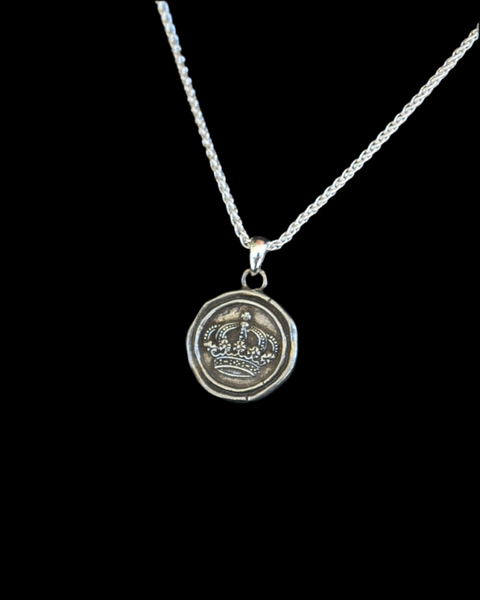 ROYAL CROWN COIN NECKLACE