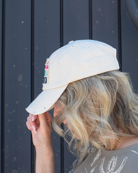 MAMACITA NEEDS A MARGARITA CAP - TAN