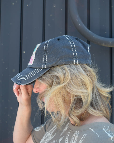 SASSY SINCE BIRTH CAP - GRAPHITE