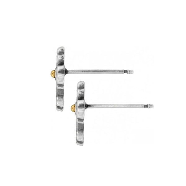 LUNA CROSS MINI POST EARRINGS- BRIGHTON