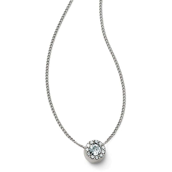 ILLUMINA SOLITAIRE NECKLACE- BRIGHTON