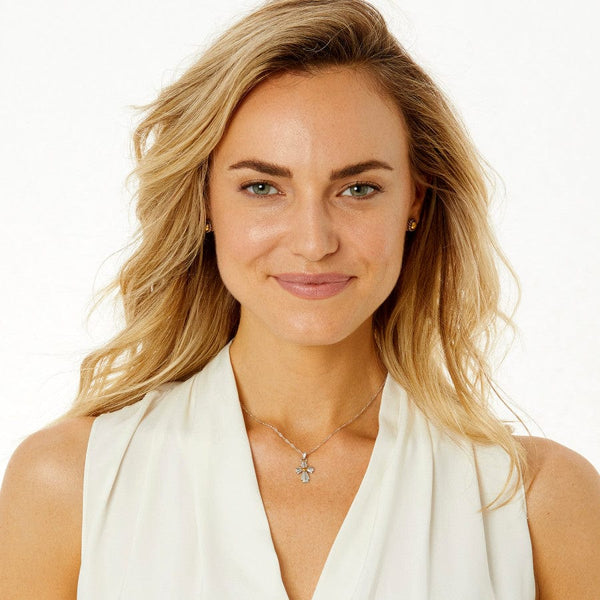 WAYFARERS CROSS NECKLACE- BRIGHTON