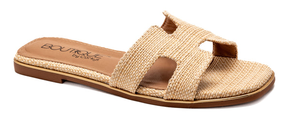 PICTURE PERFECT SLIP ON SANDAL BY CORKY'S