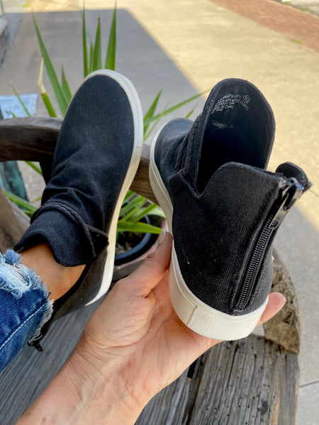LEGACY SLIP ON BY VERY G - WASHED BLACK - Salty Lime Boutique