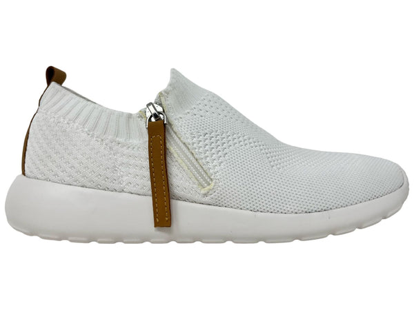 SPRINTER SOCK SNEAKER BY VERY G - WHITE