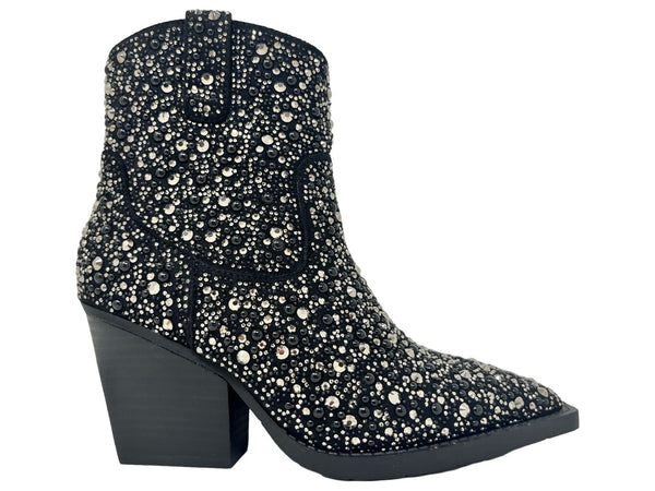 KADY PEARL CRYSTAL BOOT BY VERY G - Salty Lime Boutique