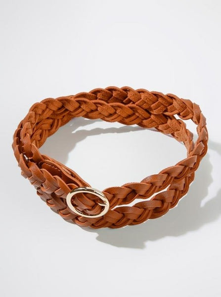 DOUBLE TAKE BRAIDED BELT - 4 COLORS - Salty Lime Boutique