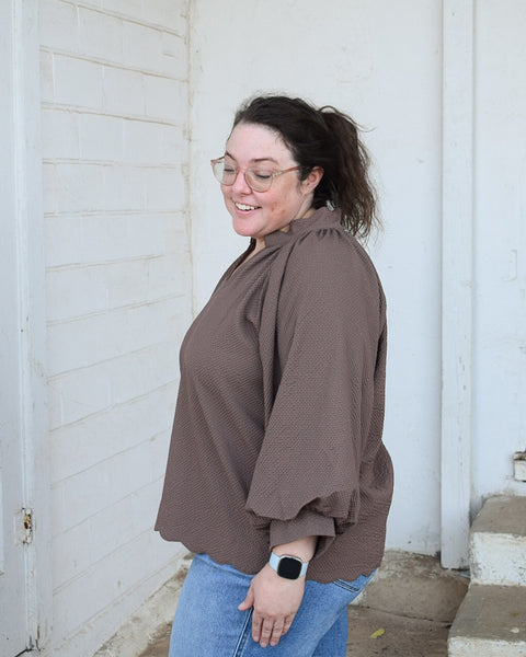 ALEXANDRIA TOP- CURVY