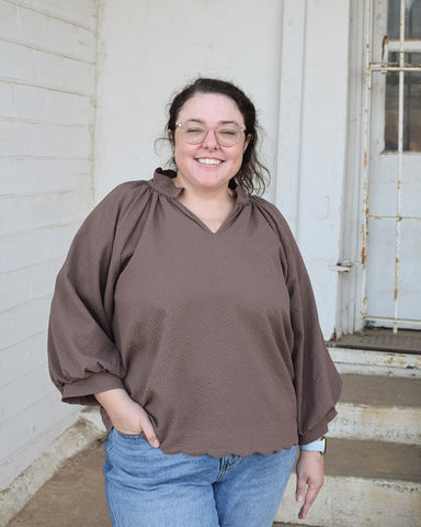 ALEXANDRIA TOP- CURVY