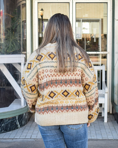 COWICHAN TOGGLE CARDIGAN