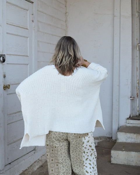 HEY THERE KNIT CARDIGAN BY POL- CREAM