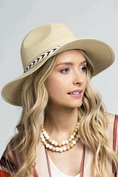 LOVE YOU INSIDE OUT PANAMA HAT