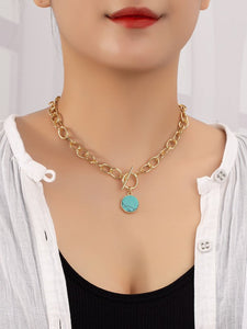 MILKY WAY PENDANT CHOKER NECKLACE- 2 COLORS