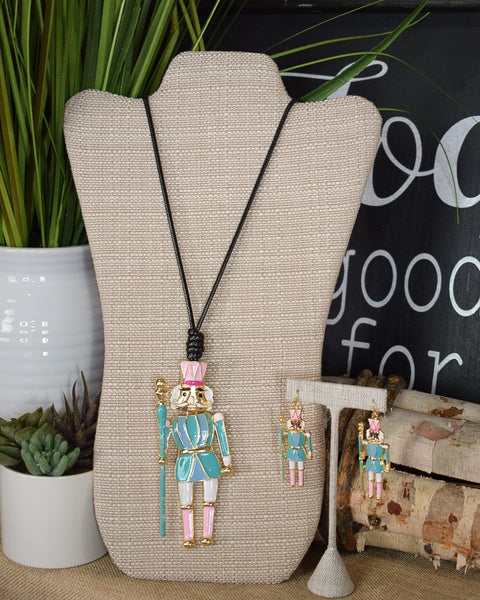 NUTCRACKER ENAMEL EARRINGS