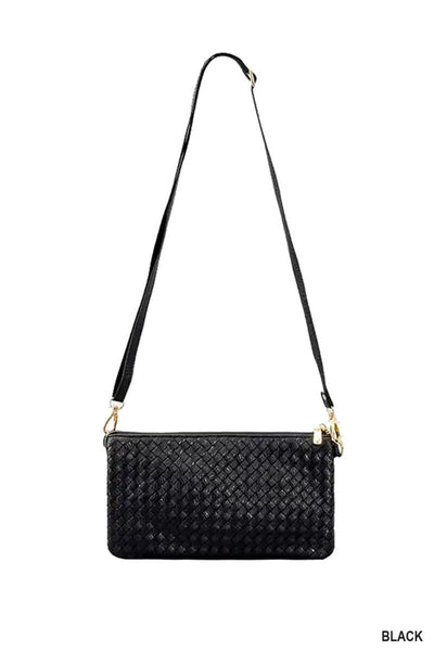 restock - TABITHA ALL IN ONE CLUTCH - BLACK