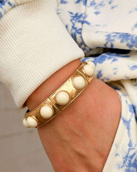 GOLDEN GEM  STRETCHY BRACELET - 4 COLORS - Salty Lime Boutique