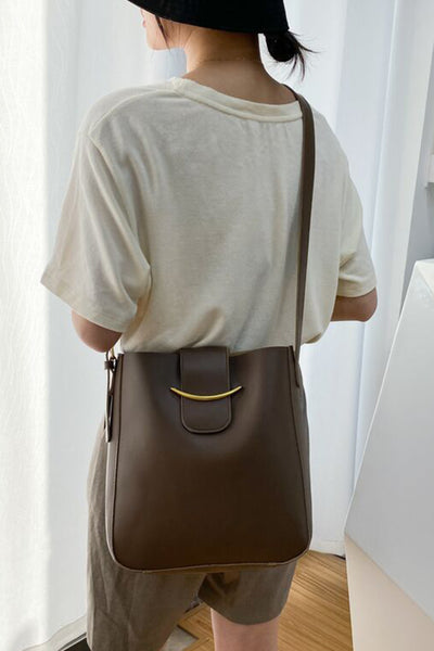 MESSENGER CROSSBODY SHOULDER BAG - 3 COLORS