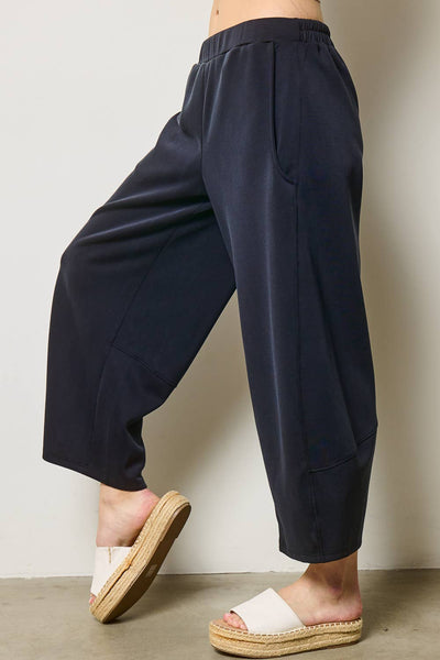 Scuba Barrel Pants: Chocolate
