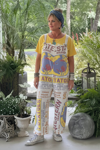 Jaded Gypsy Market Fresh Overalls - Western