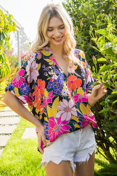 PERFECT TO ME FLORAL TOP