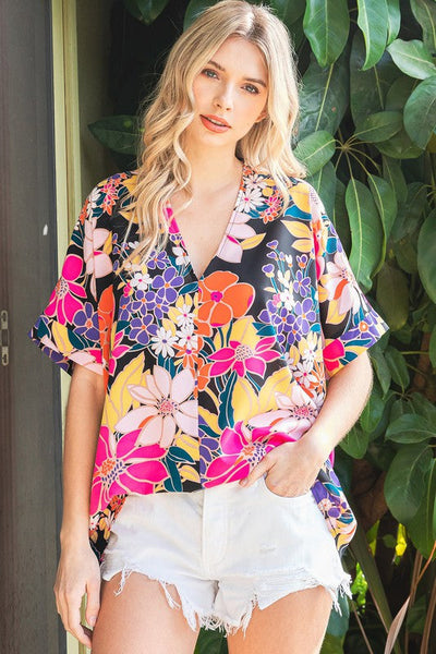 PERFECT TO ME FLORAL TOP