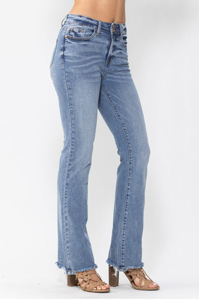 HW DOUBLE-BUTTON BOOTCUT - JUDY BLUE