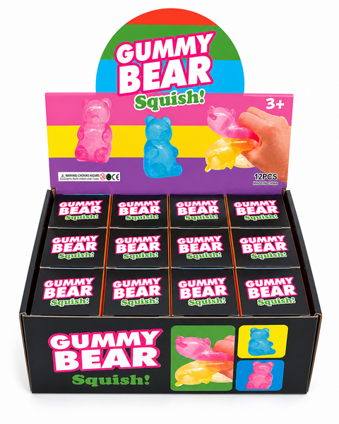 Gummy Bear Squish! – 12 Piece Display MSND7 - Salty Lime Boutique