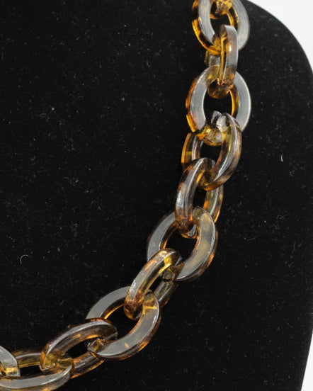 Acrylic Link Chain Necklace – 2 Colors