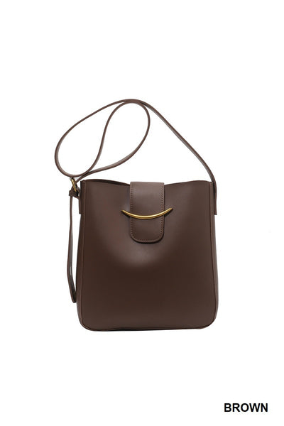 MESSENGER CROSSBODY SHOULDER BAG - 3 COLORS