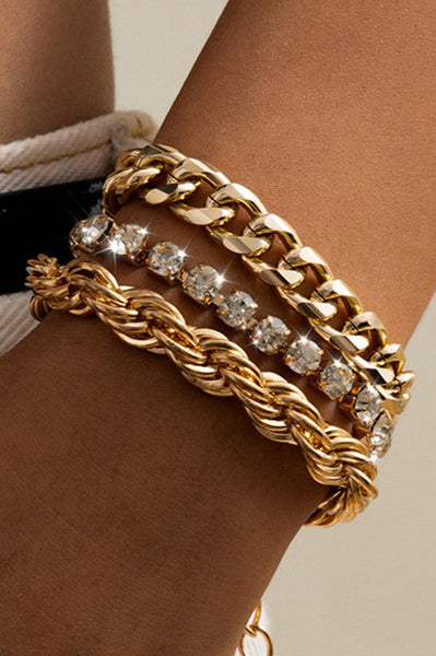 EVERYTHING THAT GLITTERS BRACLET SET