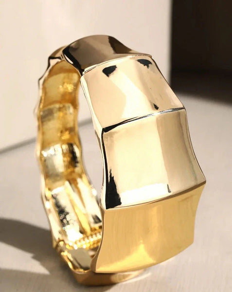 BAMBOO HINGE CUFF BRACELET