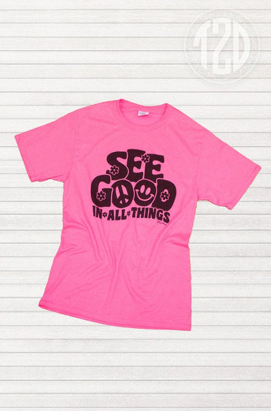 SEE GOOD IN ALL THINGS GRAPHIC TEE