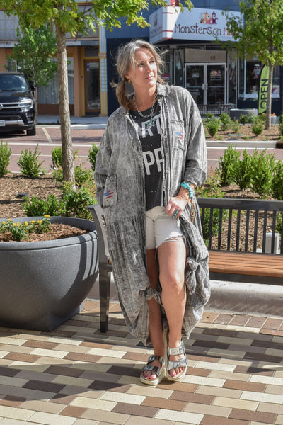 A Rare Bird Denim Freedom Duster