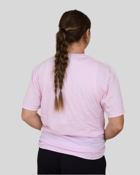 DONKEY BOW AMERICANA TEE BY BOHEMIAN COWGIRL - PINK