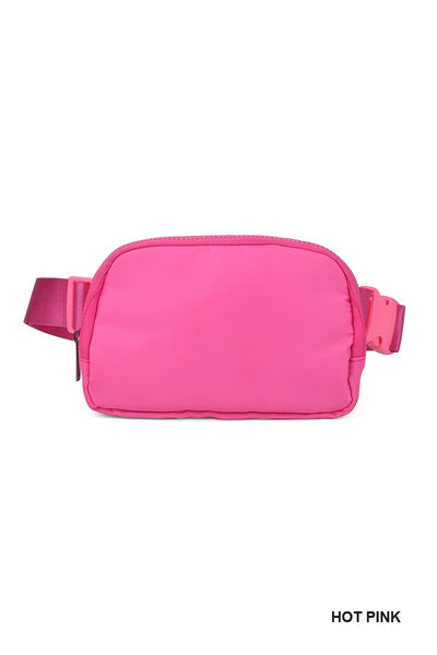 EVERYWHERE CROSS BODY FANNY PACK BELT BAG -  4 COLORS