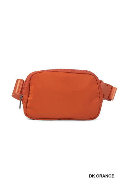 EVERYWHERE CROSS BODY FANNY PACK BELT BAG -  4 COLORS