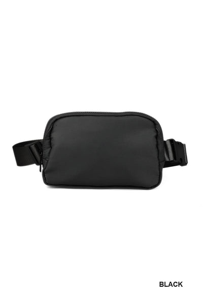 EVERYWHERE CROSS BODY FANNY PACK BELT BAG -  4 COLORS