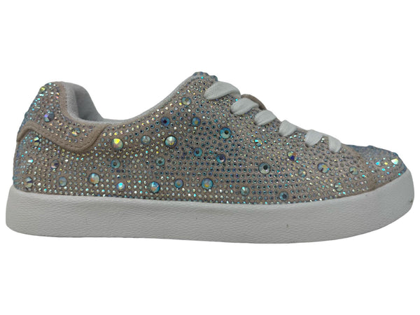 FLIRTY - JEWELED RHINESTONE SNEAKER BY VERY G