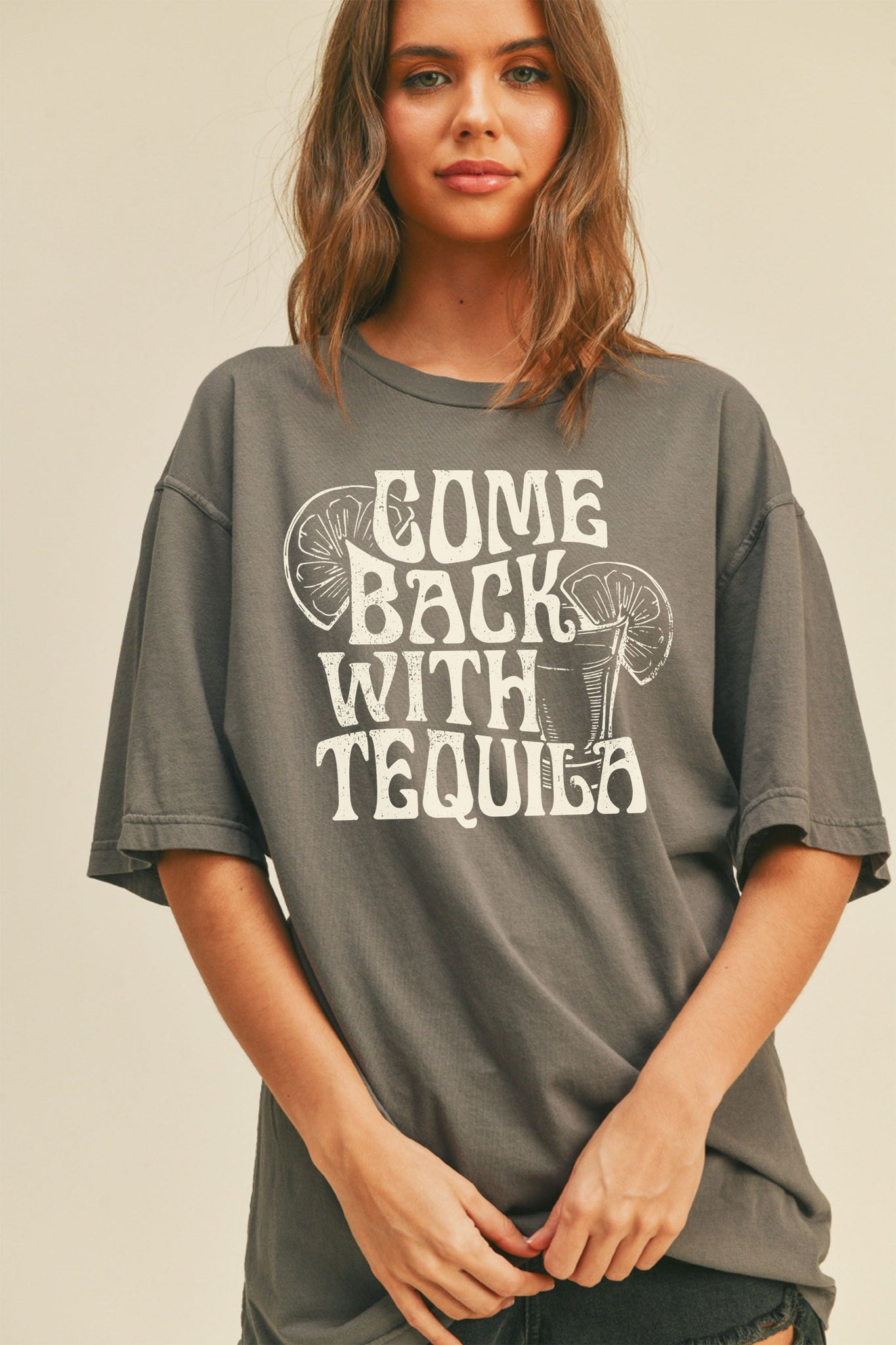 COME BACK WITH TEQUILA GRAPHIC TEE