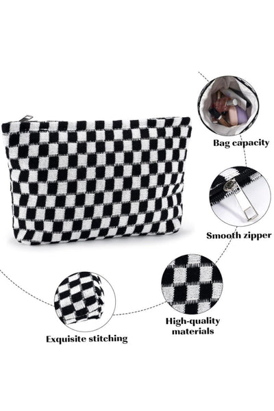 SALTY GIRL CHECKERED BAG - 4 COLORS