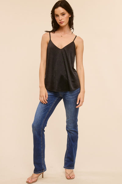 DOUBLE LAYERED ADJUSTABLE TANK- BLACK