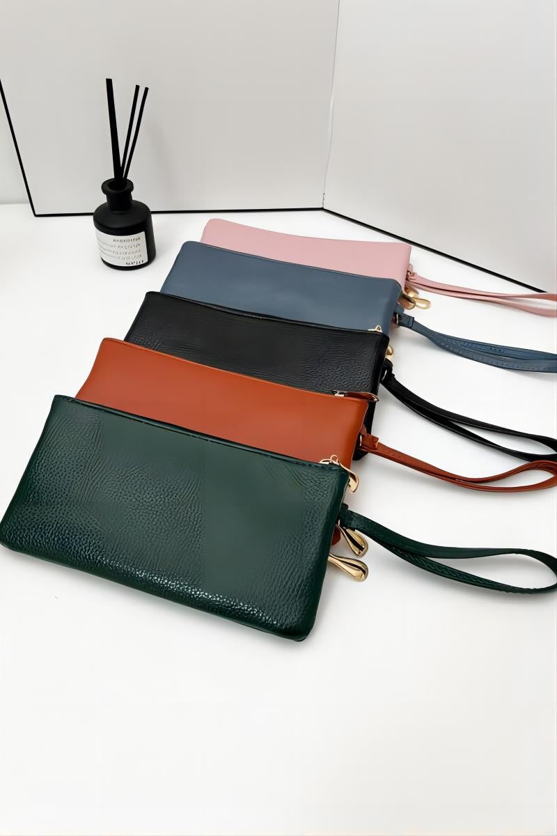 NATASHIA TRIPLE ZIP WRISTLET - 5 COLORS